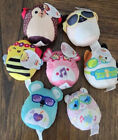 McDonalds Happy Meal Squishmallow LOT of 7 ~ Opened ~ 5 w/tags, 2 no tags