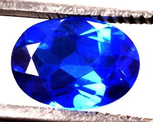 5.45 Cts. Natural Blue Tanzanite Oval Shape Certified Loose Gemstone