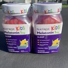 Lot of 2 Pack NATROL Melatonin Kids Gummies 1mg 180ct Nighttime Sleep