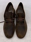 Clarks Bushacre 2 Men's 'Beeswax' Lace Up Leather Desert Chukka Boots Size 11