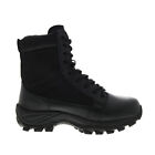 Bates Fuse Tall Size Zip E06510 Mens Black Wide Leather Tactical Boots