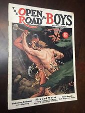 THE OPEN ROAD FOR BOYS Magazine March 1936