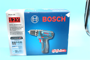 Bosch PS31-2A 12V 1300 RPM Drill Driver 2 batteries12V MAX 3/8
