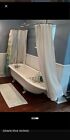 Clawfoot bathtub cast iron vintage bathroom professionaly restored