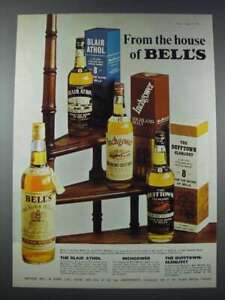 1973 Bell's Scotch Ad, Blair Athol, Inchgower, Dufftown