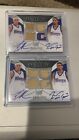 2007-08 EXQUISITE AUTOGRAPH DUAL JERSEY MIKE BIBBY/ FRANCISCO GARCIA 2/5 or 4/5