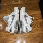 Women's Nike Air Max Athletic Running Shoes 408646-100 White Grey Size 10