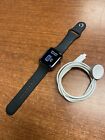 Apple Watch Series 8 45mm Stainless Steel Case Gray Sport Bands GPS + Cellular