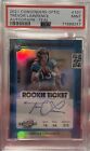 2021 Contenders Optic Rookie Auto Teal #101 Trevor Lawrence RC /50 PSA 9