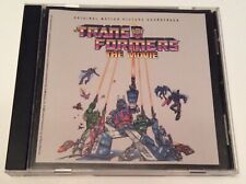 Transformers The Movie Original Motion Picture Soundtrack CD 1986 VG+