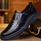 Men's Leather Shoes Comfort Business Dress Formal Shoes Anti Slip Work Loafers