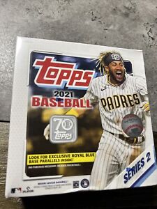 New Listing2021 Topps Baseball MLB Series 2 Mega Box - Walmart Exclusive