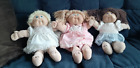 3 Signed Original Appalachian Artworks Cabbage Patch Kids Doll Coleco 1978, 1982
