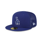 LOS ANGELES DODGERS 59FIFTY NEW ERA CACTUS 23 SIDE PATCH TRUCKER FITTED HAT