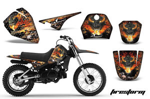 Dirt Bike Decal Graphic Kit Sticker Wrap For Yamaha PW80 PW 80 1996-2006 FRSTRM