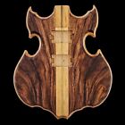 Alembic Style Custom Guitar Body 1 of a Kind Handmade Parota/Alder Luthier