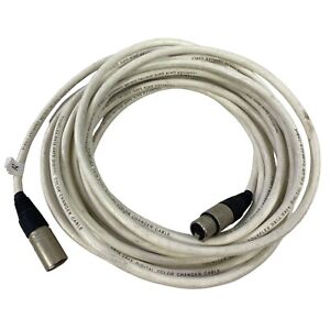 Custom 5ft 4-Pin Neutrik Male to Female XLR Cable for Intercom Systems 5'