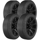 (QTY 4) 255/55R20 Goodyear Wrangler Territory HT 110T XL Black Wall Tires