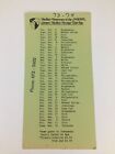 VTG Buffalo Norsemen Pocket Schedule 1975-76 North American Hockey Slapshot