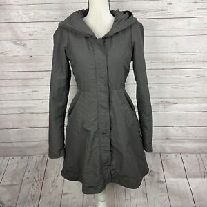 Prairie Underground Womens Rain Cloak Jacket Size XS Gray Long USA