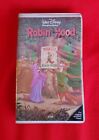Robin Hood VHS 1963 Walt Disney Productions Black Diamond 228V NTSC-Rare