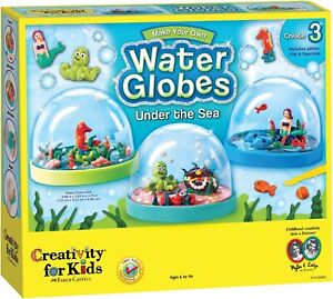 Creativity for Kids Craft Toy DIY Activity Kit Make Your Own Water Globes