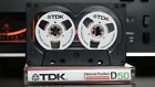 Audio Reels Cassette Tapes TDK Reel to Reel New White Color