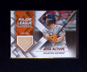New Listing2022 Topps Series 1 Jose Altuve MLM-JA Major League Material Bat Relic Game Used