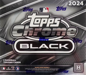 New Listing2024 Topps Chrome Black (Base, Parallel, Auto) - Pick a Card - FREE SHIPPING