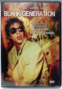Blank Generation (DVD, 2000, Anchor Bay) w/ Insert