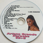CUSTOM KARAOKE ARIANA GRANDE 18 GREAT SONG cdg CD+G 2013-2022 QUIT NASA MORE