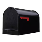 JUMBO POST MOUNT MAILBOX Galvanized Steel Extra Large Rural Mail Box
