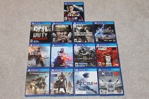 LOT of 13 Sony Playstation 4 PS4 Games