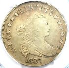 1807 Draped Bust Half Dollar 50C Coin O-105 - PCGS VF Details - Rare Early Date!
