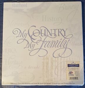 My Country My Family Quarter Map And Family Album American Spirit Collection
