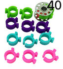 40 Pcs Bobbin Holders Clips, Bobbin Buddies for Sewing Embroidery Quilting