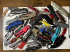 Lot Of TSA Folding Pocket Multi Tools 9+ LBS Variety Mix Knives Assorted TSA
