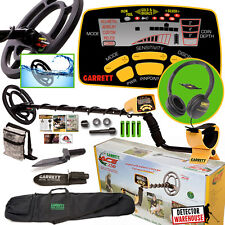 Garrett Ace 250 Metal Detector WaterProof Coil, Headphones, Digger, Pouch, Bag