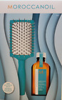 Moroccanoil Mini Paddle Brush & Oil Treatment Light 1.7 oz Gift Set