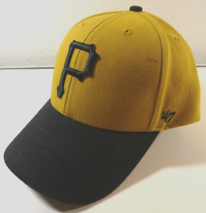 PITTSBURGH PIRATES - FORTY SEVEN Brand HAT - Velc Attach Back - Adult One Size