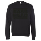 Bassnectar Black Bass Head Back Logo Fleece L/S Sweatshirt Size M NEW $50