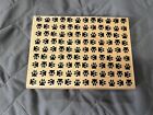 New ListingNEW STAMP CABANA D12-1X DOG PAW PRINT BACKGROUND RUBBER STAMP WOOD MOUNTED