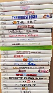 Nintendo Wii Games Used