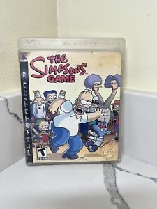 The Simpsons Game CIB (Sony PlayStation 3, 2007) PS3 Video Game