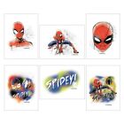 Spider-Man Tattoos x 12 Birthday Supplies - Party Favours - Loot Bags - Spidey