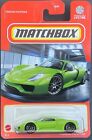 2024 Matchbox PORSCHE 918 SPYDER, Green, 45/100, * FREE BOX SHIPPING *