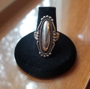 Navajo Sterling Silver Ring Size 7.75