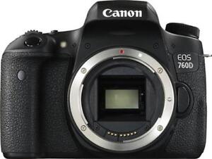 Canon EOS 760D 24.2MP Body Only OIS DSLR Camera Photography