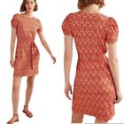 New ListingNWT Boden Belted Jersey Mini Shift Puff Sleeve Dress Size 4 Retail $95