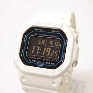 Casio G-Shock 5600 Series Dw-B5600Sf-7Jf Watch Bluetooth White Men'S